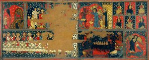 Panel of Saint Michael by Master of Soriguerola